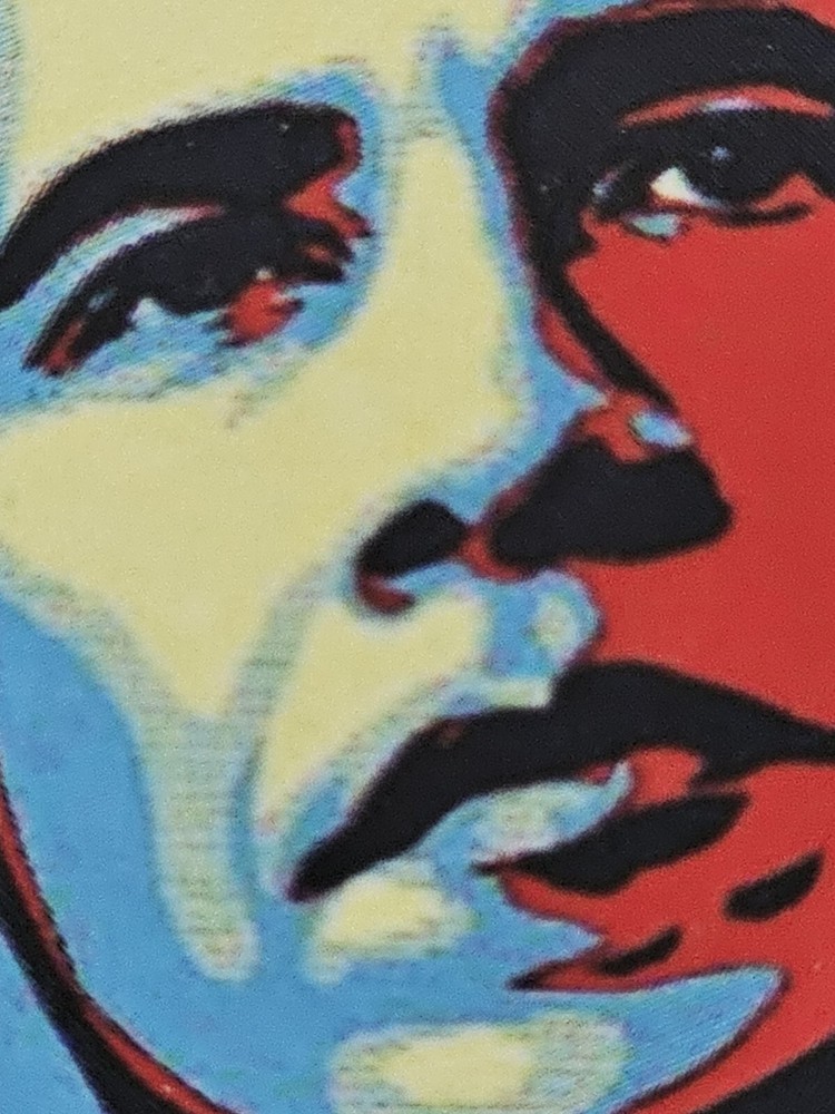 political button Obama HOPE