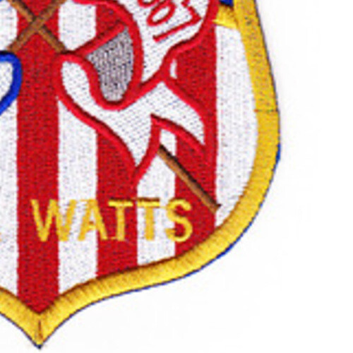 DD-567 USS Watts Patch