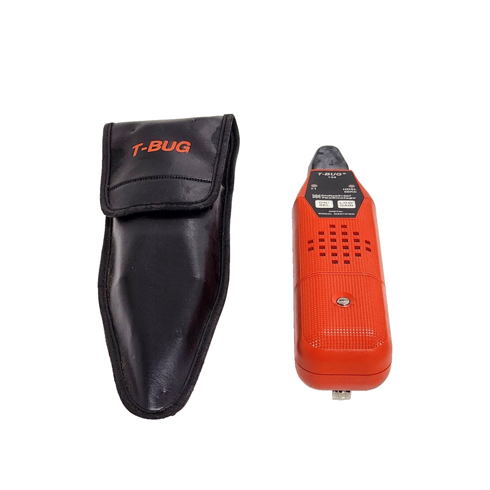 Industrial Technology T-BUG 134 DIGITAL SIGNAL IDENTIFIER PROBE w/CASE