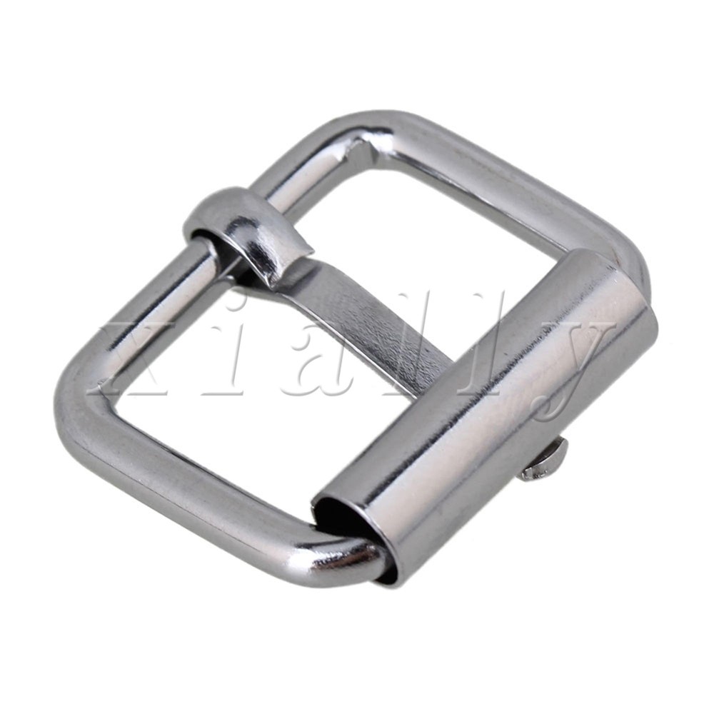 10pcs 2cm Nickel Plated Roller Hardware Pin Buckle Belt Buckle Roller Hardware