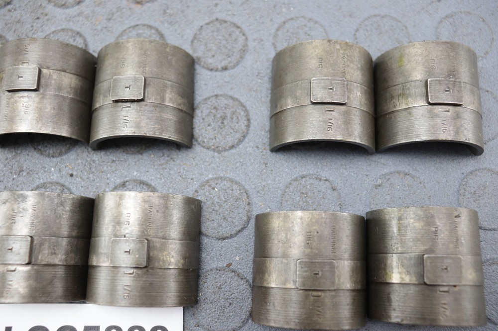 HARDINGE ( 1-1/16'' HEX ) B16 COLLET PADS READ DESCRIPTION ! LOC5889