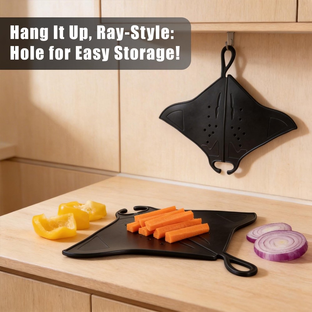 Ray Cutting Board Plastic Cutting Boards For Kitchen Cutting Board With Handl...