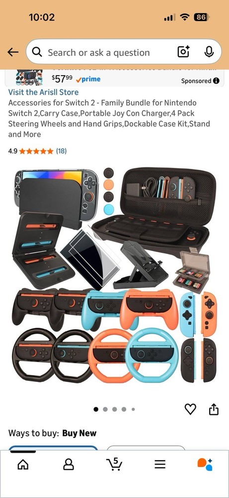 Nintendo Switch Accessory Bundle