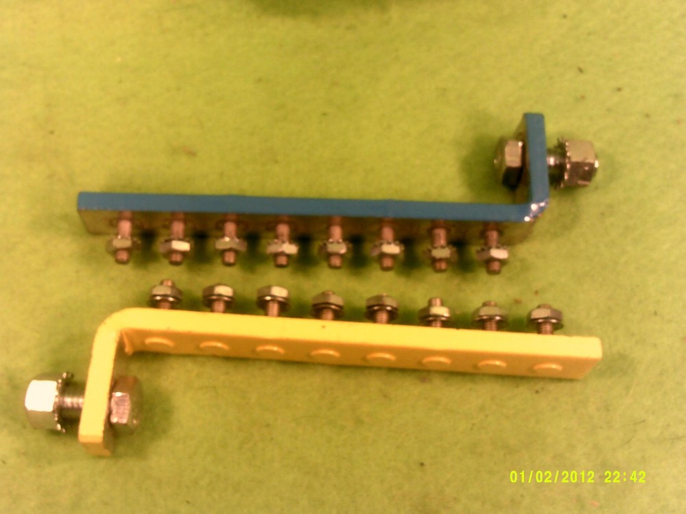 LAMBDA EMI DC POWER SUPPLY EMS BUSS BAR TERMINALS STRIP BUSSBAR