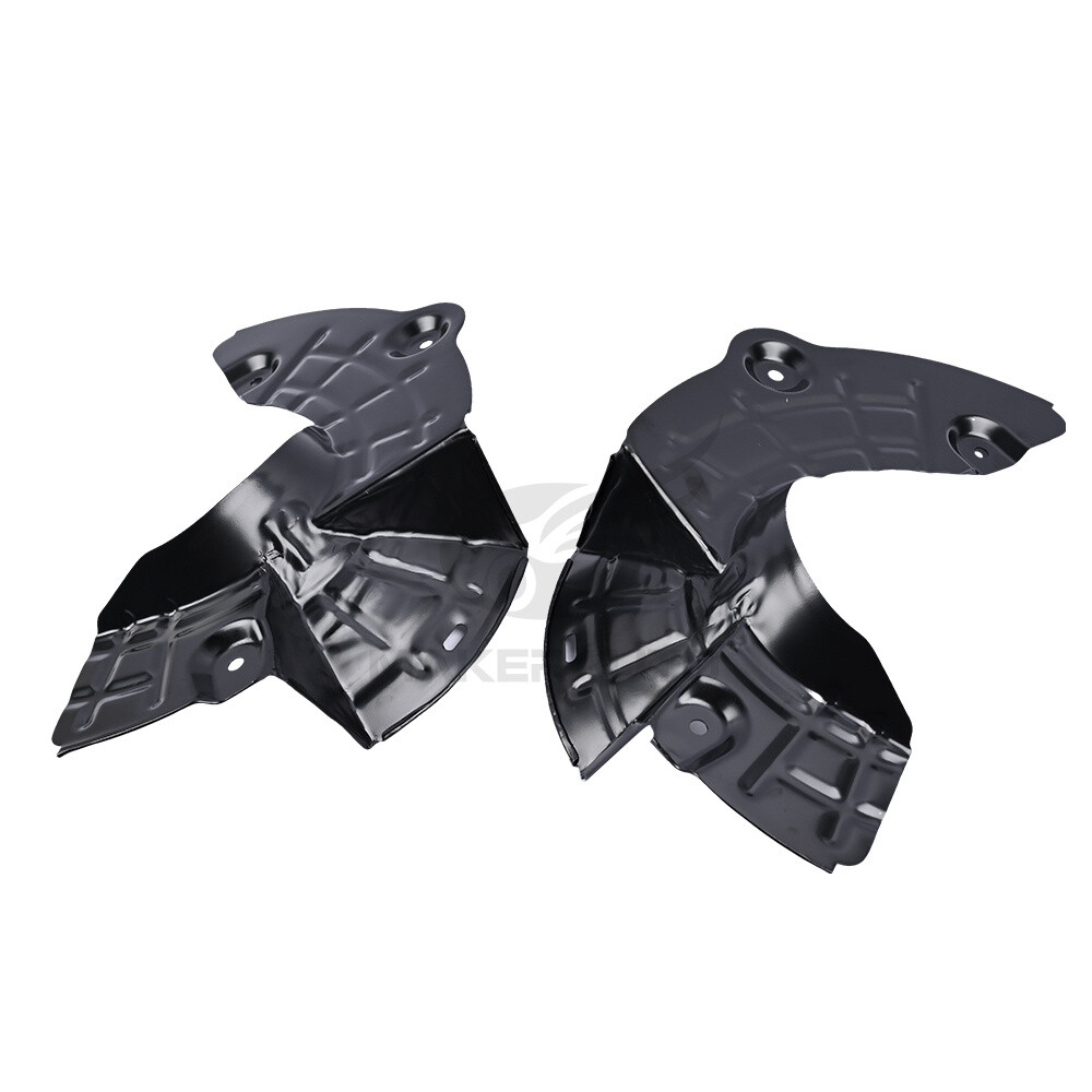 For New 1997-2004 Ford F1504WD Front Left & Right Dust Shield Backing Plate Pair