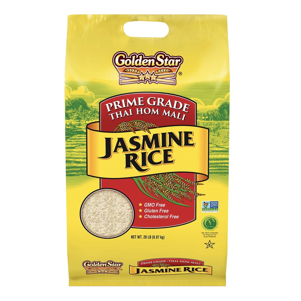 Thai Hom Mali Jasmine Rice, 20 lbs