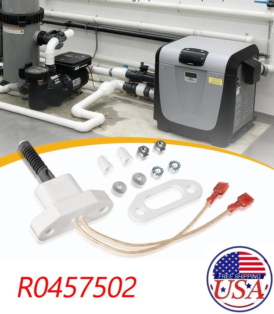 R0457502 Hot Surface Ignitor Replacement Fit for Zodiac Jandy Legacy LRZE Pool