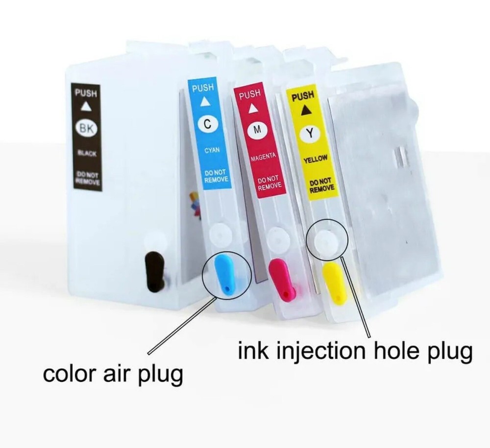 Refillable ink cartridges +400ml Ink Sets compatible with Epson WF-7710