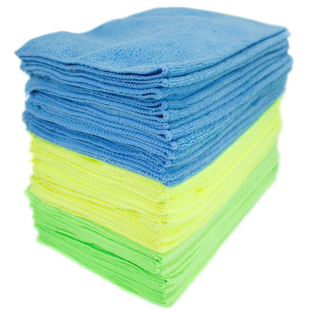 Zwipes Microfiber Cleaning Cloths,Multi-color, 48-Pack,Father's Day