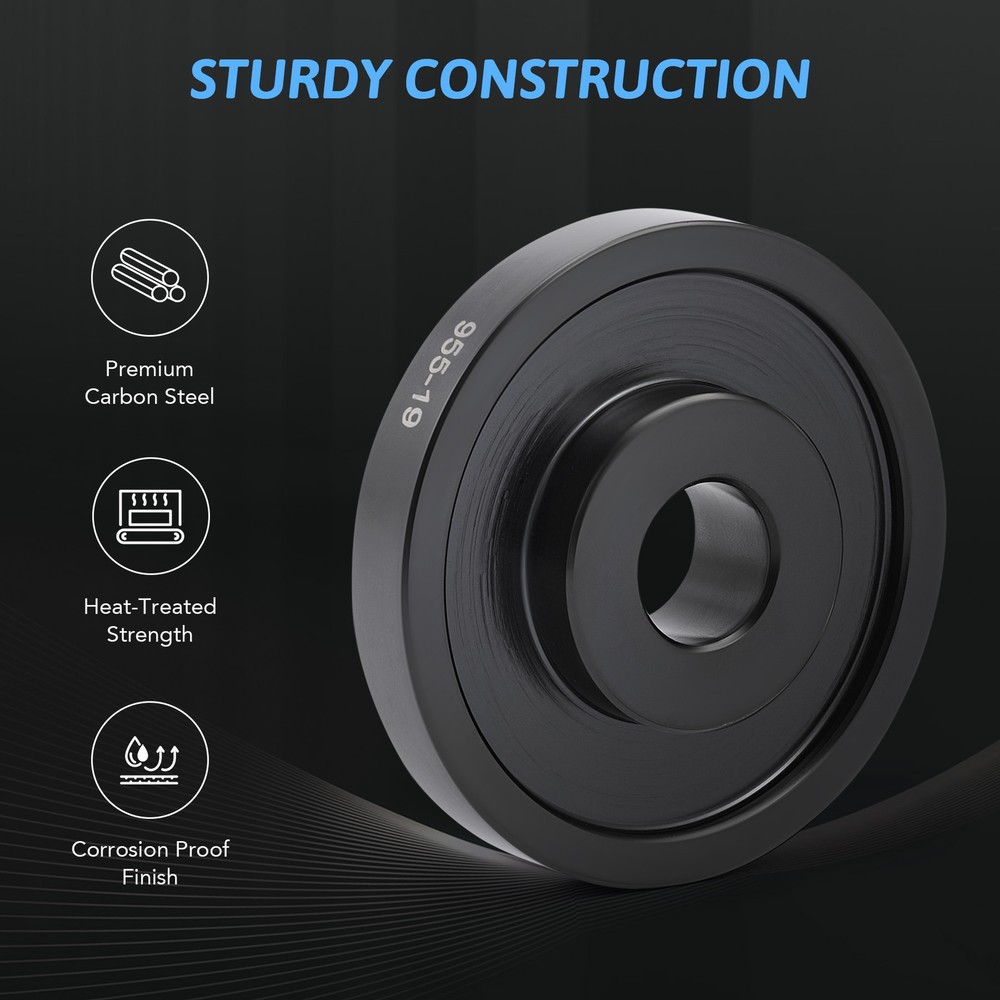 24Pcs Front Wheel Bearing Press Tool Removal Adapter Puller Kit OMT