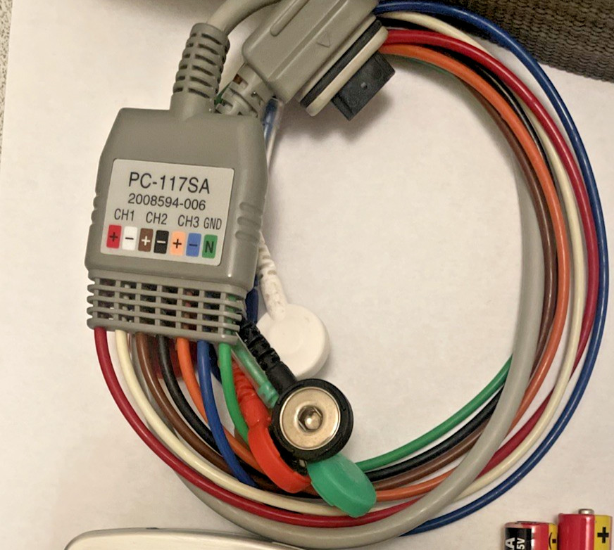 GE Seer Light Extend Compact Digital Holter with Accessories