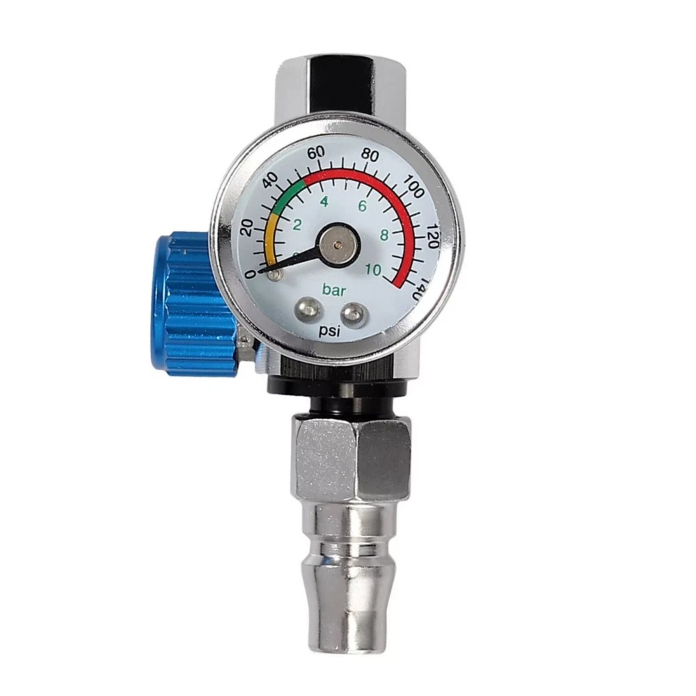 Professional Pressure Regulator with Gauge for Spray Gun and Air Tool Systems