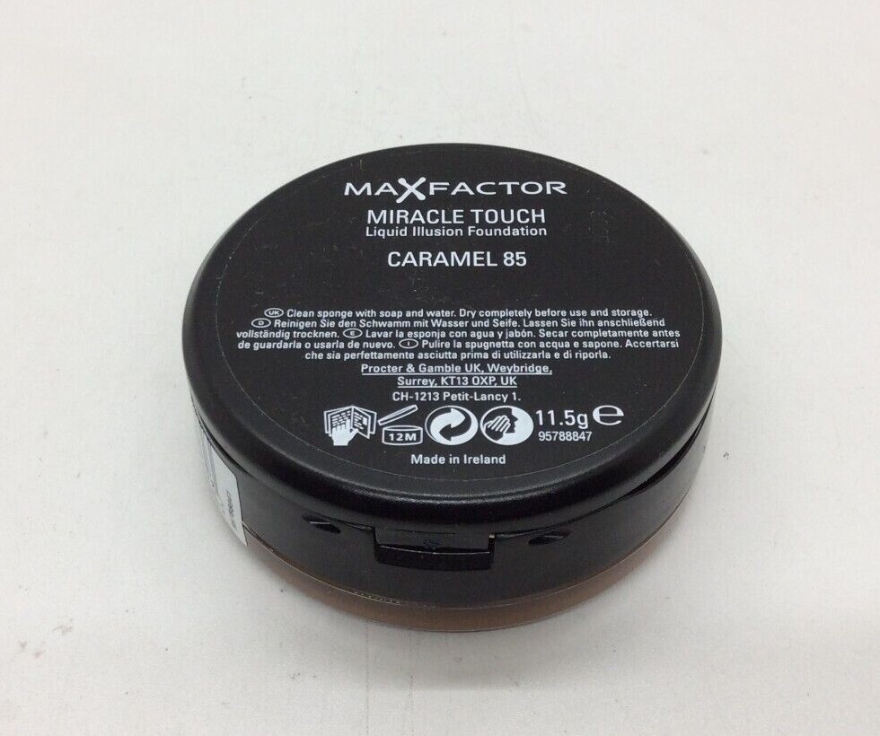 Miracle Touch by Max Factor 11.5 g liquid illusion foundation 85 Caramel R23