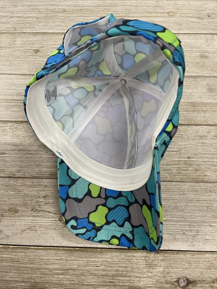 Kids Blue/Green Print Juncture Hat OS