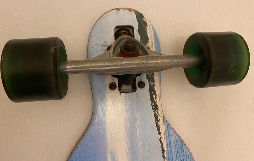 Vintage West 49 Longboard LOADED Complete Longboard Skateboard RARE