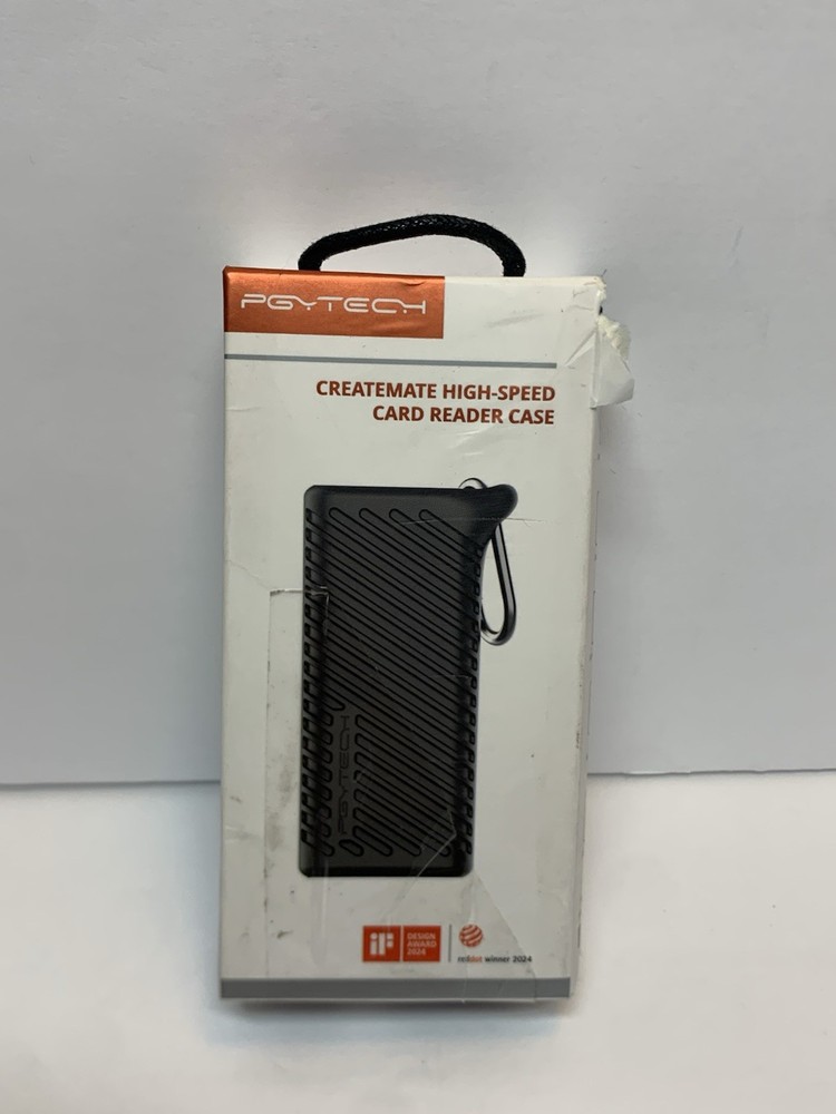 PGYTECH CreateMate High-Speed Card Reader Case, Water/Dust Proof ~ New, Open Box