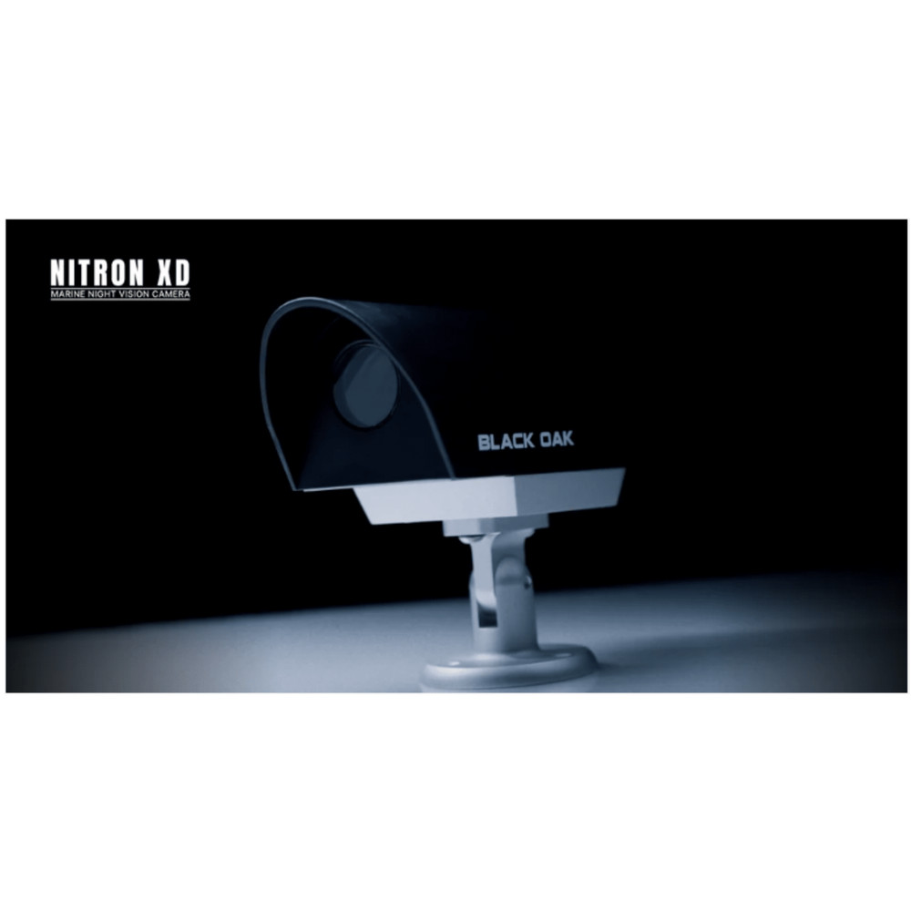 Black Oak LED Nitron XD Pro Spreader Light White Housing Standard Mount Analog