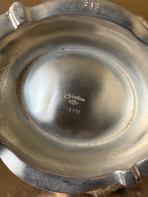 Gorham Silver Plate 4pc Tea Coffee Set YC1300 Chantilly Style