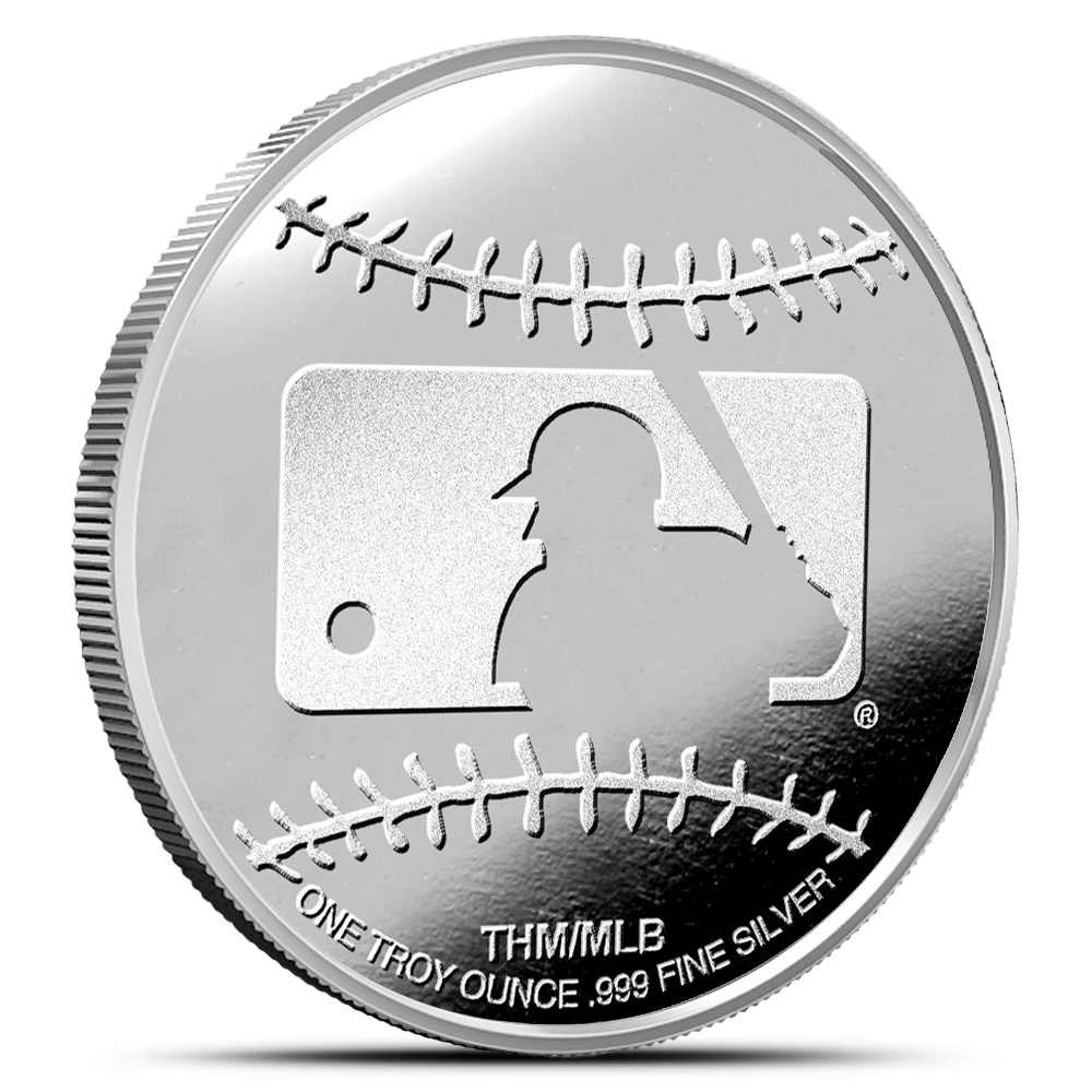 1 oz MLB Seattle Mariners Silver Round (BU)