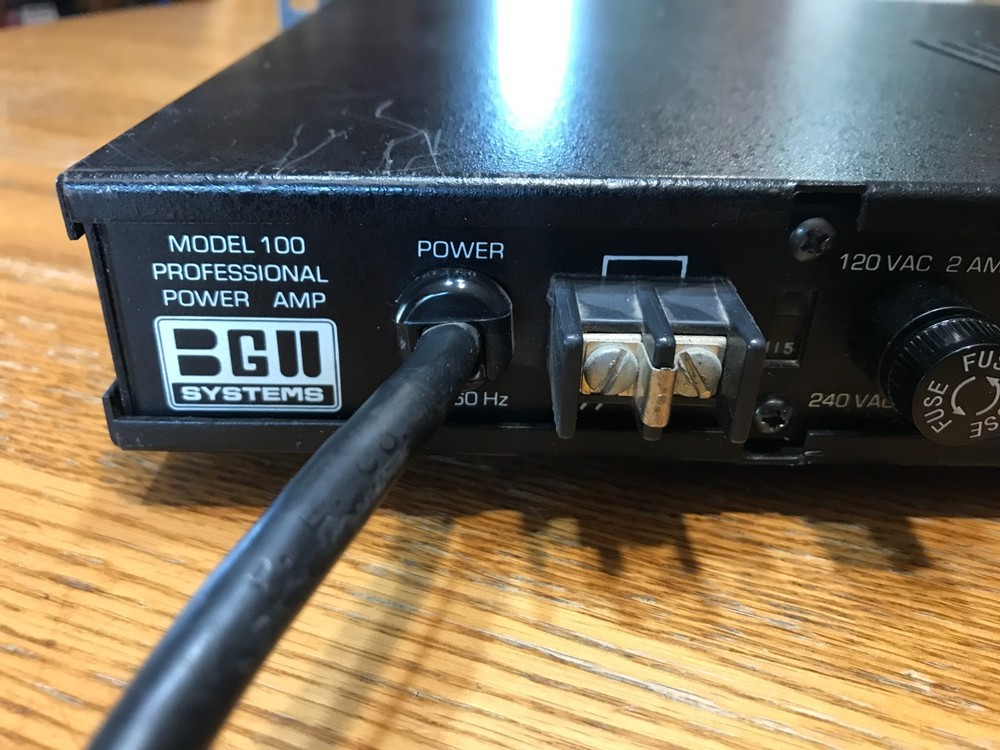 BGW Model 100 Amplifier