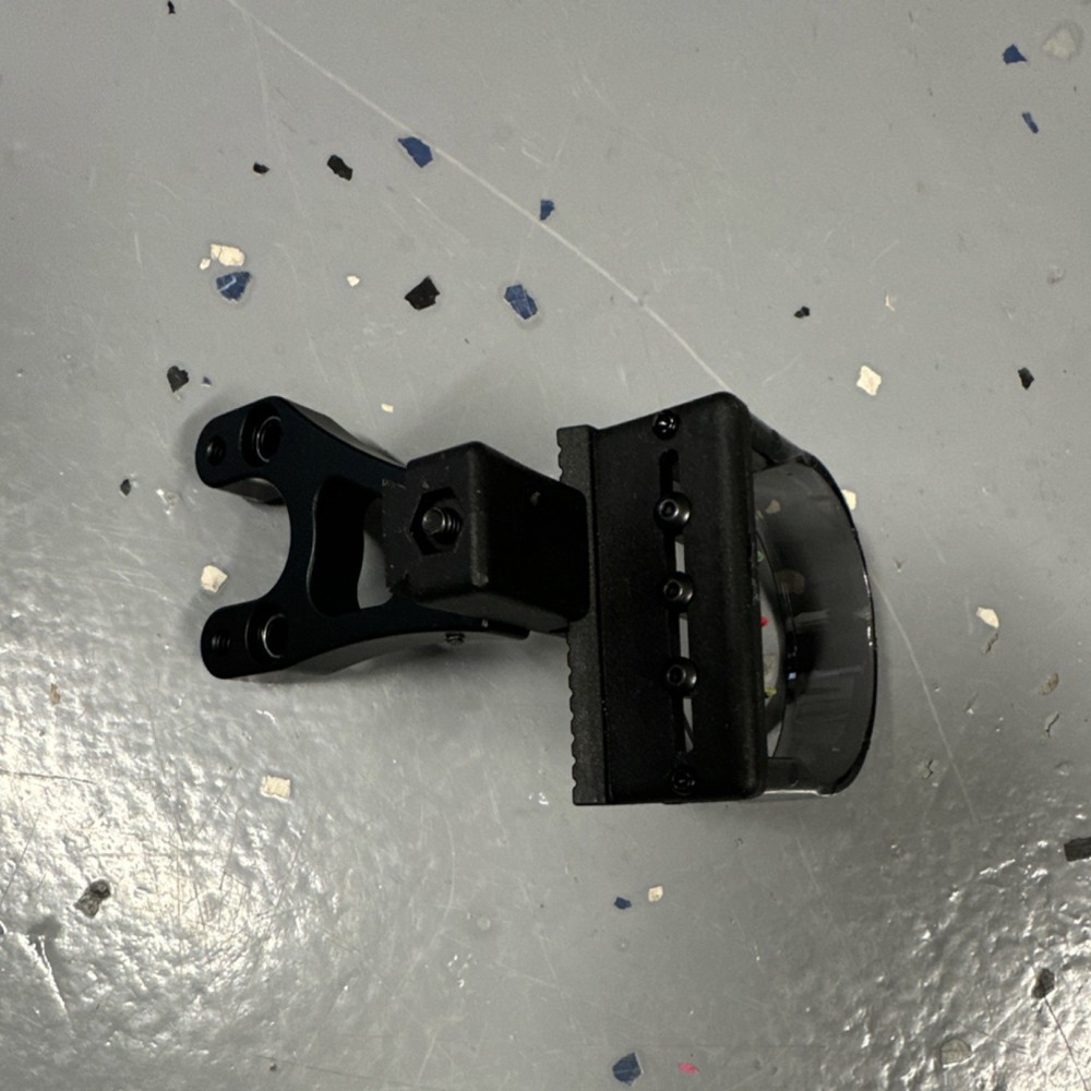 3-Pin Fixed Pin Sight Archery Sight for Compound Bow Black Bow Accessory