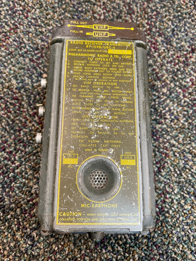 1952 Rescue Radio Receiver Transmitter RT-159B/URC-4