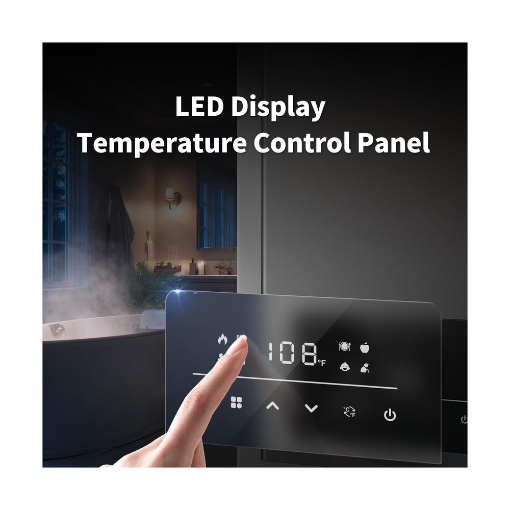 GEN II Ranein Propane Gas Tankless Water Heater Max 3.6 GPM, 80,000 BTU Indoo...