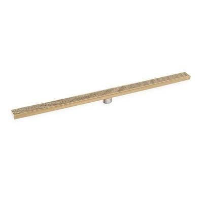 Infinity Drain FXGR 6524 PB - Shower Drains Showers