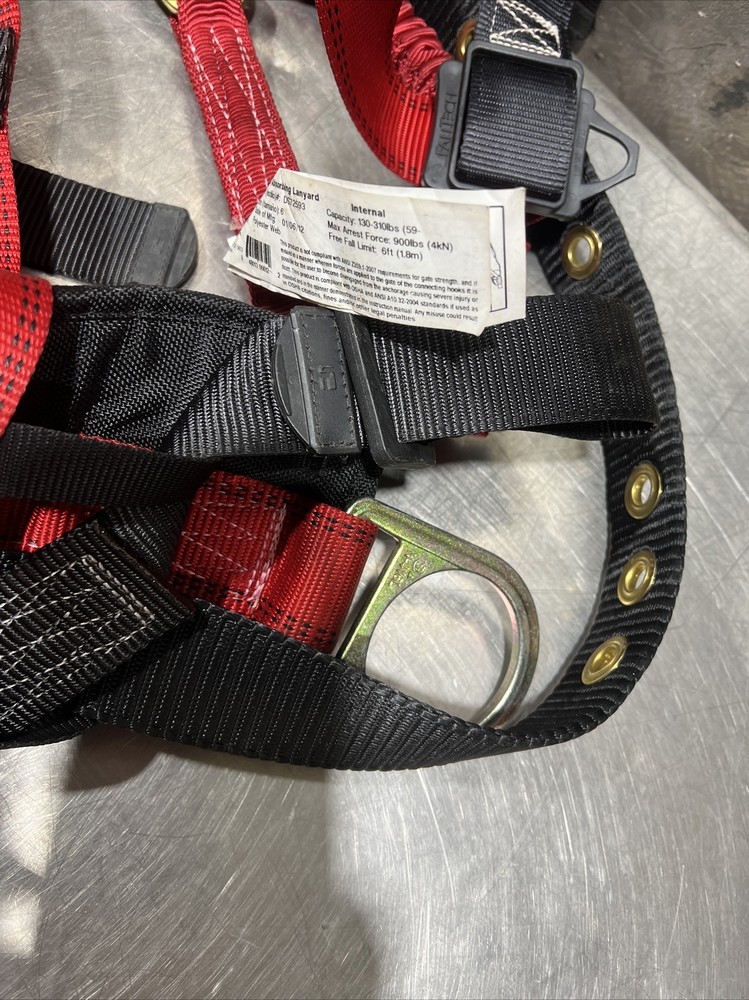 Falltech DS72593 Safety Harness Used Surplus