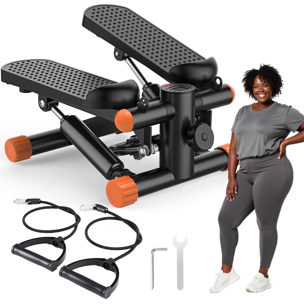 Steppers for Exercise at Home Workout Equipment, Mini Stepper Exercise Machin...