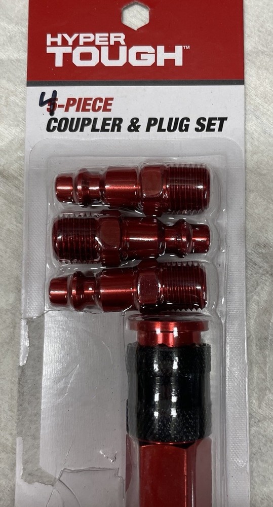 Hyper Tough Air Comprssor Coupling and Plug Set