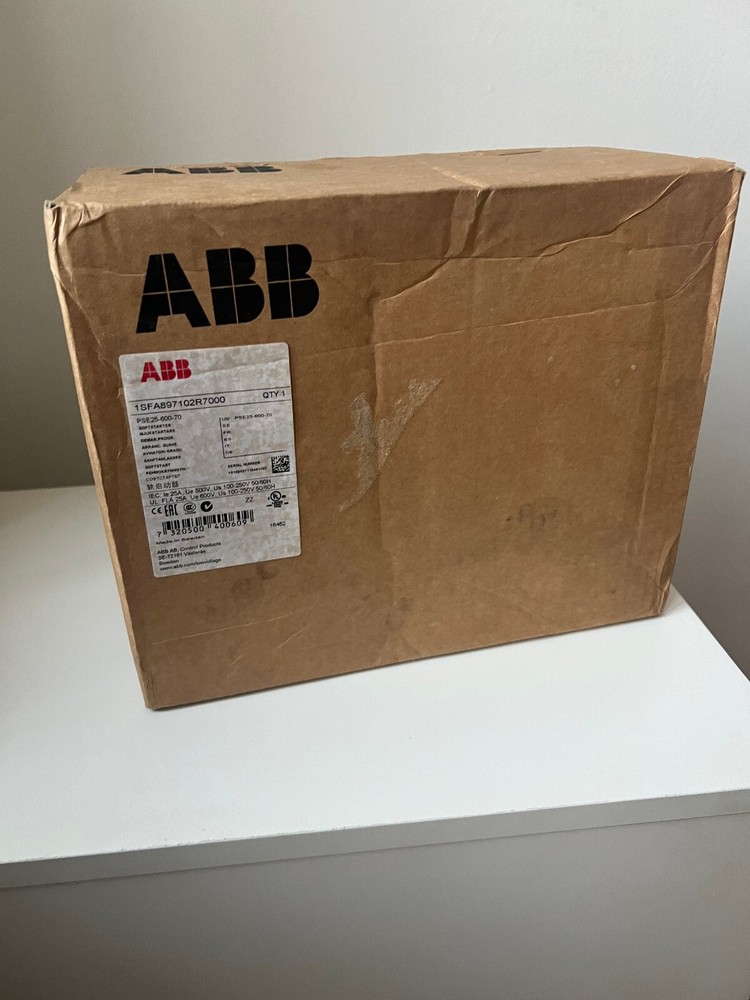 ABB PSE25-600-70 Solid State Soft Starter 208-600 VAC 3-Phase 50/60 25 Amp #