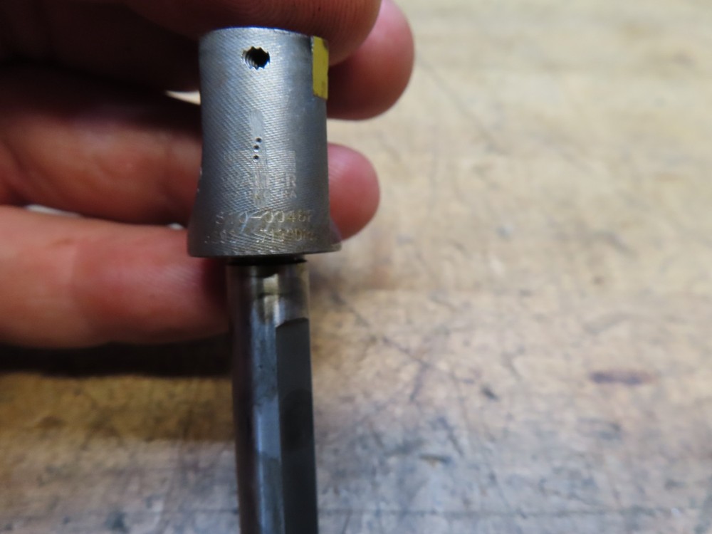 Walter 23/32" indexable insert counterbore 3/8" shank