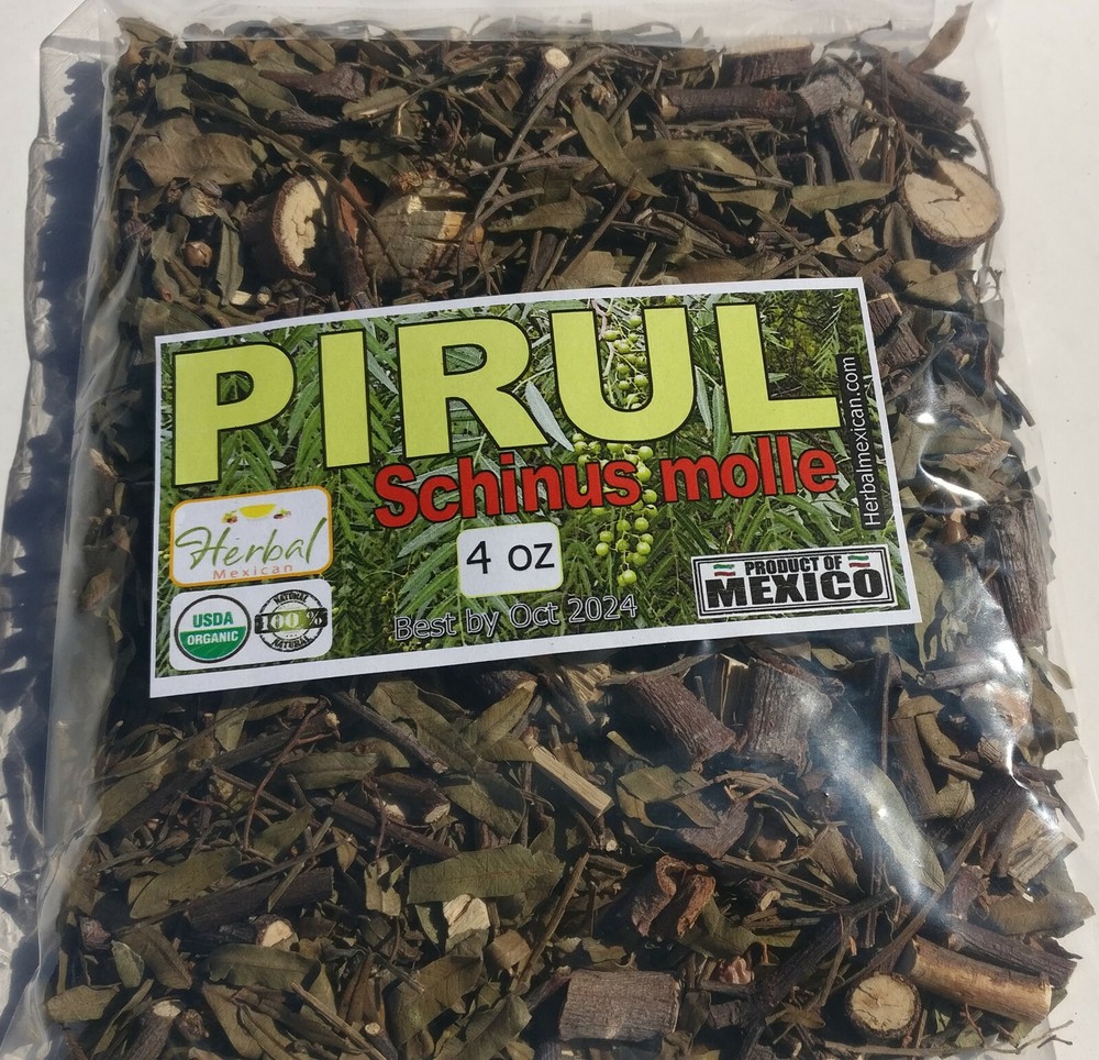 4oz Pirul Hierba Schinus molle false pepper tree California Peruvian pepper tree