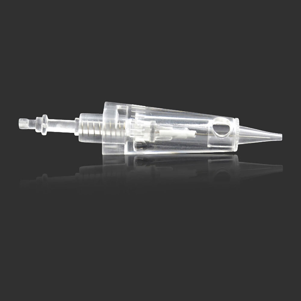 50pcs Tattoo Cartridge Needle Permanent Makeup Eyebrow Needle for PMU Brows Lips