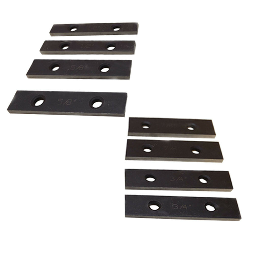 4 Pair 8 Pc 5/32'' x 3'' Precision Thin Parallel Set Block Machinist Toolmaker