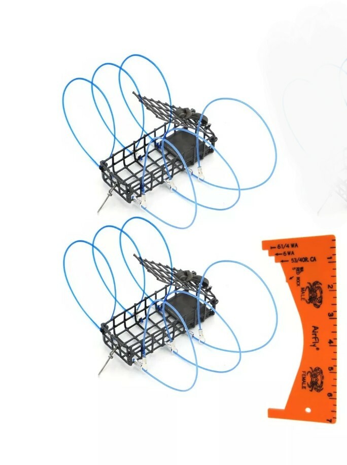 AirFly Custom Made Crab Snare, 2-Pack + Gauge + Gaiter + Extra Eyelits