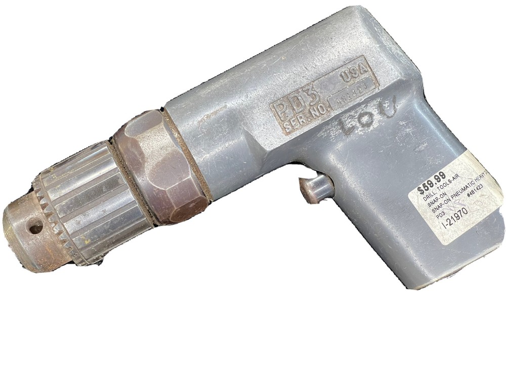 snap on pneumatic drill PD3