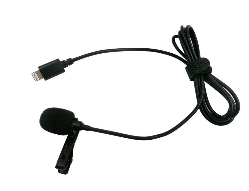1.5M For Lightning Clip Type Lapel Microphone Record Personal Live Cable