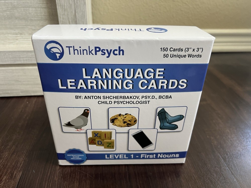 ThinkPsych Language Learning Cards Level 1-First Nouns