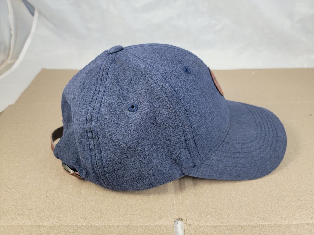 Surf & Turf Golf Course To Coast Black Adjustable Snapback Golf Hat