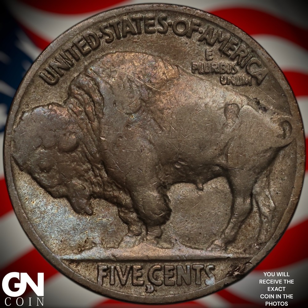 1916 D Buffalo Nickel A2843