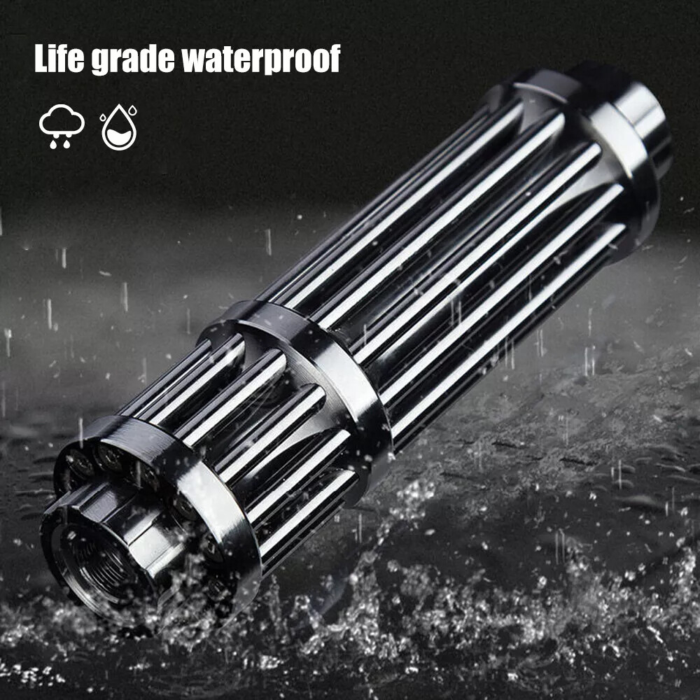 Adjustable High Power Blue Llight Burning Laser Pointer Visible Dot Torch Light