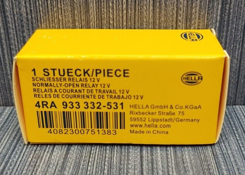 HELLA 4RA933332-531 relay