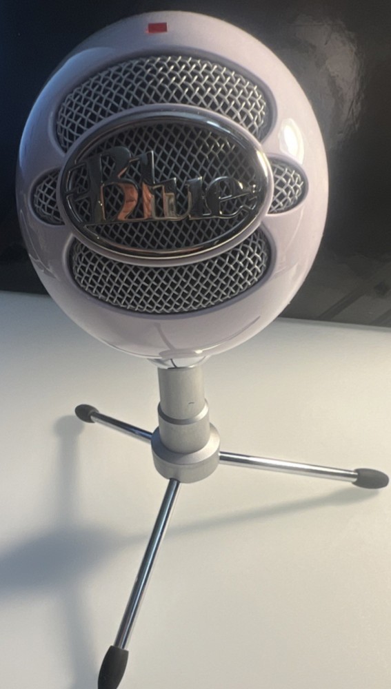 Blue Snowball iCE | USB Desktop Microphone Adjustable | Stand Cardioid White