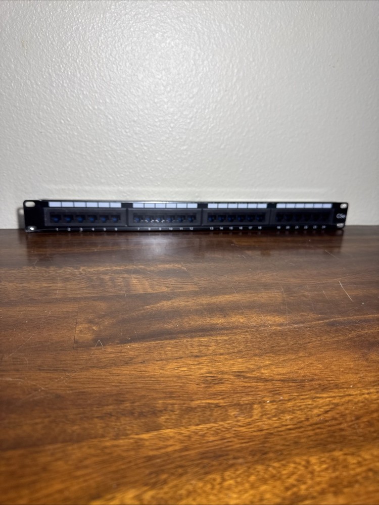 P24T-KDA C5E 24-Port Unshielded Patch Panel