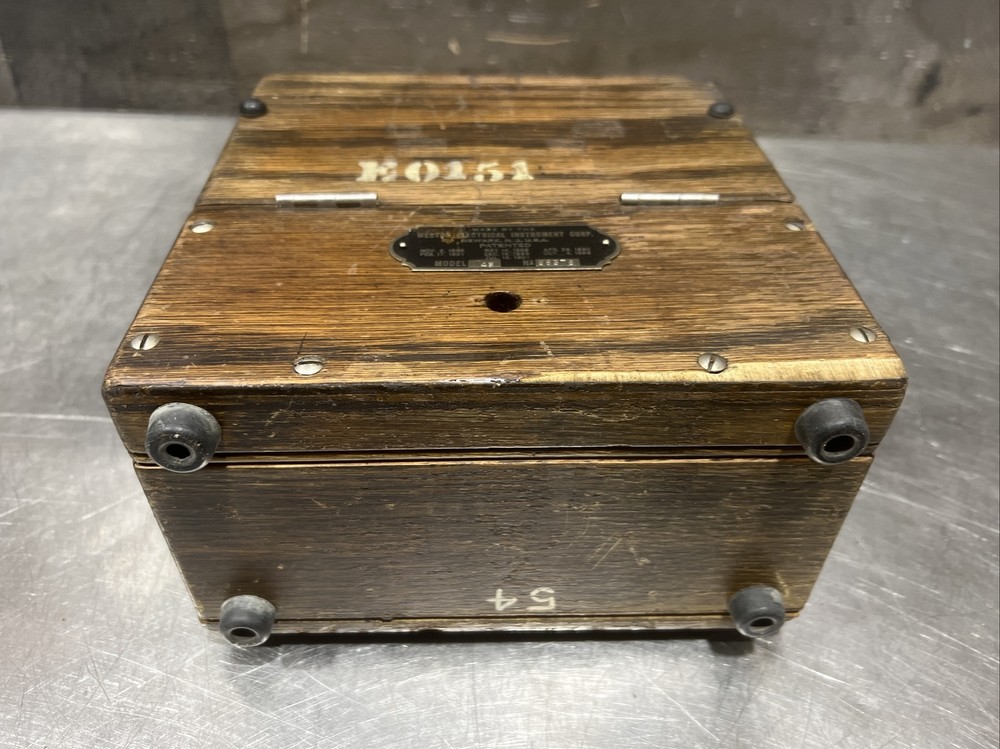 Vintage Weston DC Voltmeter Model 45 Used Surplus