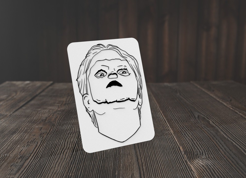 Face | Funny sign For Home or Office