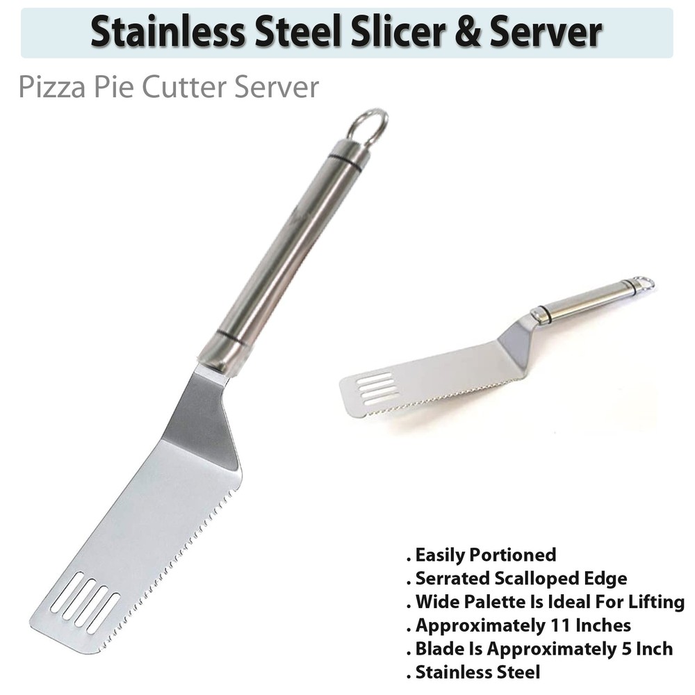 Stainless Steel Slicer & Server