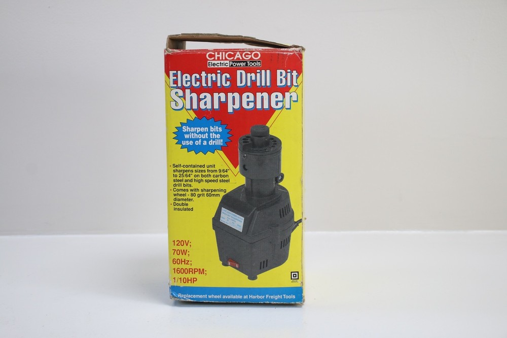 Chicago Electric Drill Bit Sharpener 36585